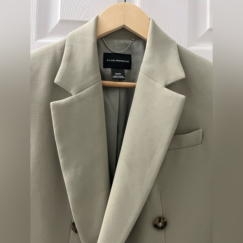 Club Monaco Pistachio Blazer - XS - Picture 3 of 5